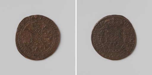 Medal of Charles II, King of Spain, struck by order of the Council of Finance