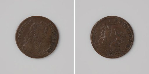 Limburg conquered by the French, medal struck in honor of Louis XIV, King of France