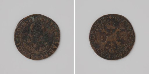 Charles II, King of Spain, accounting medal struck by order of the Council of Finance