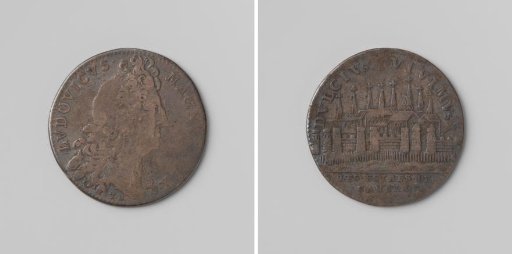 France acquires Cambrai at the Peace of Nijmegen, counter-strike struck by order of the States of Cambrai, in honor of Louis XIV, King of France