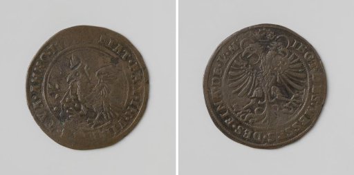 Truce of Nice between Charles V, Holy Roman Emperor, and Francis I, King of France, commemorative medal of the Council of Finances of Charles V