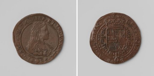 Charles II, King of Spain, commemorative medal struck by order of the Council of Finance