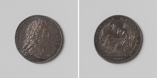 Military Preparations of Louis XIV, King of France, Commemorative Medal Struck by Order of the Royal Treasury