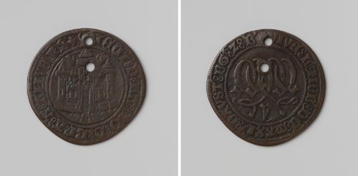 Maximilian, Archduke of Austria, and Mary, Duchess of Burgundy, Account Medal of the Duchy of Brabant