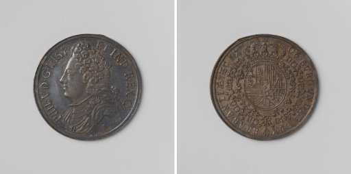 Philip V, King of Spain, Duke of Burgundy and Brabant.