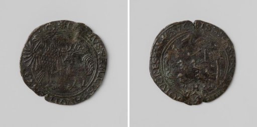 Treaty of Toledo between Charles V, Holy Roman Emperor, and Francis I, King of France, accounting token for Heyman van de Ketel, ordinary clerk of the Chamber of Accounts of Holland