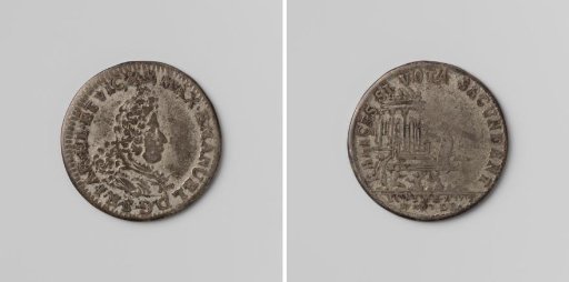 Maximilian II Emanuel, Elector of Bavaria, inaugurated as Count of Namur