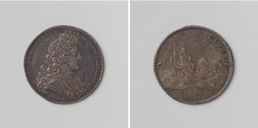 Pride of the French, Calculation Medal Struck in Honor of Louis Alexander, Count of Toulouse