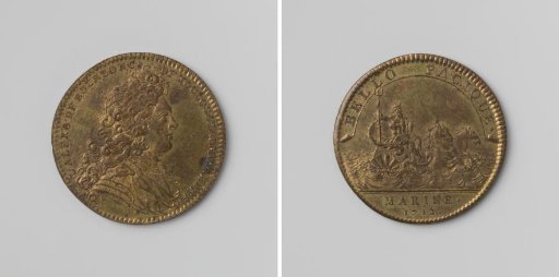 Pride of the French, Calculation Medal Struck in Honor of Louis Alexander, Count of Toulouse