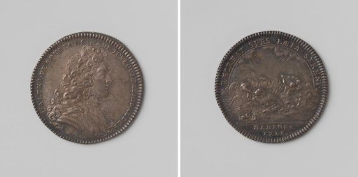 Hope for a speedy peace, medal struck in honor of Louis Alexander, Count of Toulouse