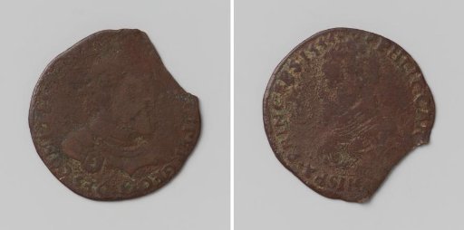 Charles V, Holy Roman Emperor, abdicates in Brussels the rule over the Netherlands, Milan and Naples in favor of his son Philip, hereditary prince of Spain, accounting medal of the Chamber of Accounts of Flanders