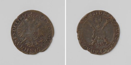 Charles V, Holy Roman Emperor, accounting token of the Emperor's Council of Finance