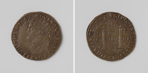 Charles V, Holy Roman Emperor, accounting medal of the Council of Finance