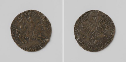 Treaty of Venlo between William II, Duke of Guelders, Jülich and Cleves, and Charles V, Holy Roman Emperor, accounting medal for Aelbrecht van Loo, ordinary clerk of the Chamber of Accounts of Holland at 's-Gravenhage