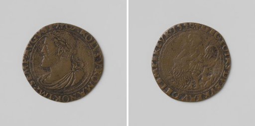 Triumphs of Charles V, Holy Roman Emperor, accounting medal of the imperial chancellery