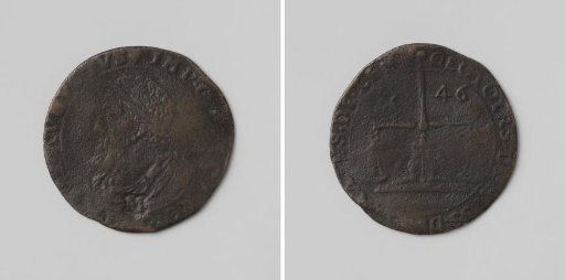 Charles V, Holy Roman Emperor, accounting medal of the Council of Finance