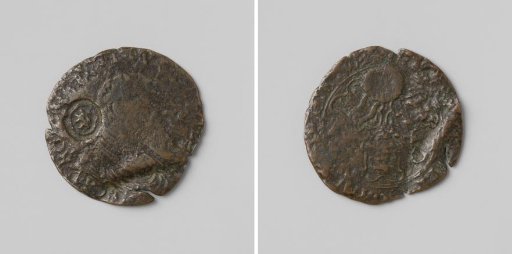 Restoration of peace in Germany on the Interim of Augsburg, accounting medal for a member of the Chamber of Accounts of Holland in The Hague