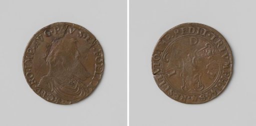 Restoration of peace in Germany on the Interim of Augsburg, accounting medal for Mr. Jacob de Jonge, auditor of the Chamber of Accounts of Holland in The Hague