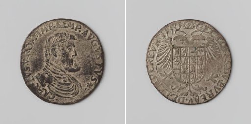 Charles V, Holy Roman Emperor, commemorative medal of the Emperor's bureau