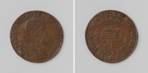 Philip III of Croy, Duke of Aarschot, appointed knight of the Order of the Golden Fleece at the twenty-second chapter of the order in Antwerp