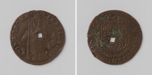 Beginning of Peace Negotiations Between England, Spain, and France at Cambrai, accounting medal of the Council of Finances in honor of Philip II, King of Spain