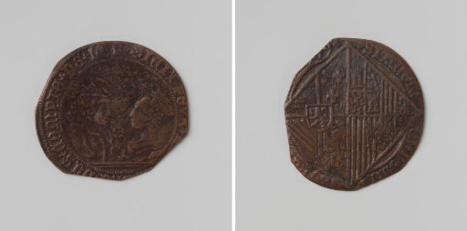 Marriage of Philip the Handsome, Duke of Burgundy, with Joanna, Princess of Castile, accounting medal of the Chamber of Accounts of Holland