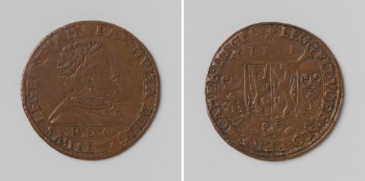 Philip II, King of Spain, Accounting Medal of the Chamber of Accounts of Gelderland in Arnhem