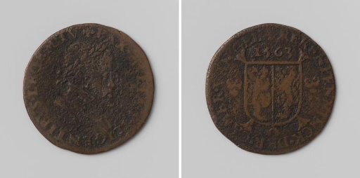 Philip II, King of Spain, Accounting Medal of the Chamber of Accounts of Gelderland at Arnhem