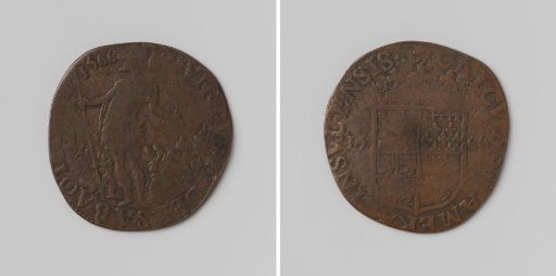 The Turks of Malta driven out, accounting medal of the Chamber of Accounts of Flanders in Lille