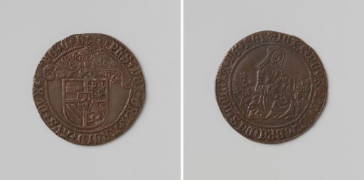 Philip the Handsome, Duke of Burgundy, inaugurated as Count of Holland, accounting token of the Chamber of Accounts of Holland