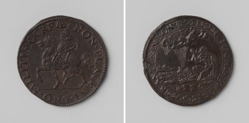 Wonderful turnaround of Dutch state affairs, commemorative medal on the conquest of the Zeeland islands by the rebels