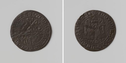 Charles the Bold, Duke of Burgundy, accounting medal of the Duchy of Brabant