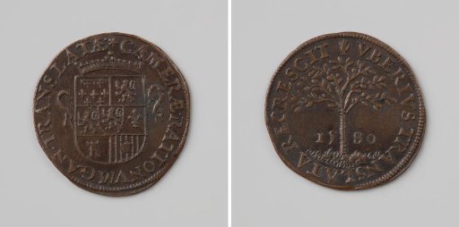 Calculation medal of the newly established chamber of accounts of the States of Ghent