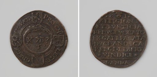 Francois-Hercule, Duke of Anjou, Accepted as Sovereign by the Four Members of Flanders