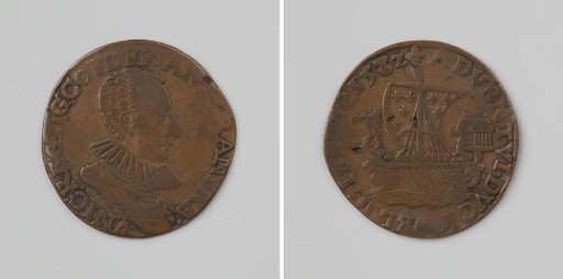 Arrival of Francois-Hercule, Duke of Anjou, in the Netherlands