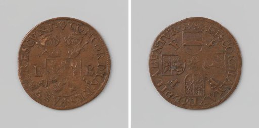Exhortation to Unity in the Struggle against the Spaniards, Calculation Medal of the States of Brabant
