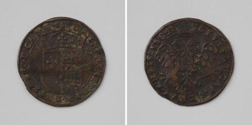 Cambrai under French protectorate, counter in honor of Catherine de' Medici, Queen of France