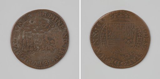 Victories of the Spanish troops, commemorative medal of the States of Hainaut