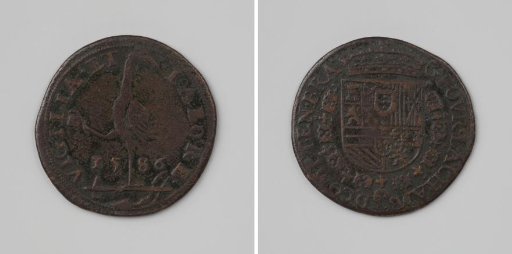 Alessandro Farnese, Duke of Parma, accounting medal of the Chamber of Accounts of Brabant in Brussels