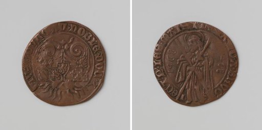 Gathering of the Knights of the Order of the Golden Fleece in Bruges, accounting token of the Bruges mintmaster
