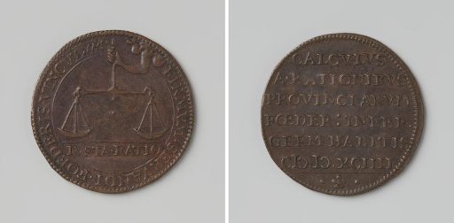 Balancing the Accounts of the Independent Dutch Provinces, Counter-Stamp of the Council of State