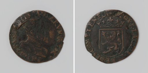 Philip II, King of Spain, Accounting Medal of the Chamber of Accounts of Flanders