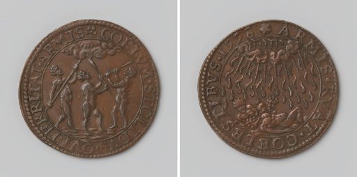 Allegory on the cruelties committed by the troops of Francisco de Mendoza during their wintering in Germany