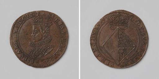 Isabella of Austria, Princess of the Southern Netherlands, commemorative medal of the Council of Finance