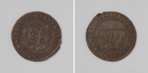 Albert and Isabella of Austria, Calculation Medal of the Council of Finance