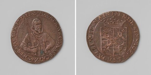 Maurice, Count of Nassau, Installed as Count of Moers