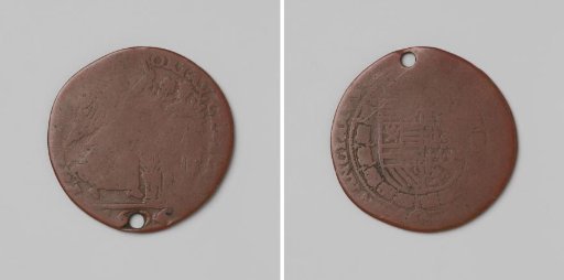 Hope for Peace in the Spanish Netherlands, commemorative medal of the Council of Finance