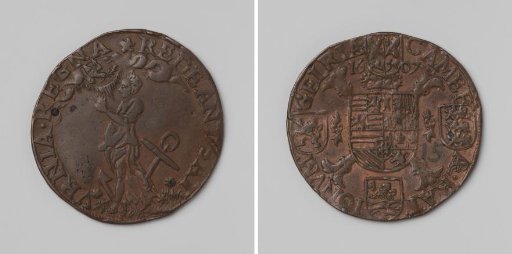 Hope for Peace in Gelderland, accounting token of the Chamber of Accounts of Gelderland