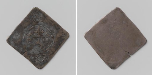 Quarter daler, emergency coin from Zierikzee, struck during the siege