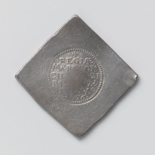 Daler, emergency coin from Zierikzee, struck after the capture of the city from the silver collected to prevent plundering
